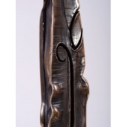 Stâlpnic V - sculptură în bronz, artist Liviu Bumbu